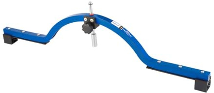 TUXCAXI Calibro di allineamento Ruote, Calibro di allineamento Ruote per Bicicletta, Strumento di Riparazione, centraggio per Cerchi da 12 a 29 Pollici, Strumento di misurazione, Blu