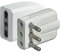Bticino S2466TAP Corner Kit Spina e Presa, 2P+T, 16A, Bianco, Set di 2 Pezzi