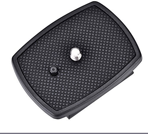Camera Quick Release Plate, Universal Camera Tripod Head Mount Adapter, Camera Mounting Plate for Velbon CX-444, CX-888, CX-460, CX-460mini, CX-470, CX-570, CX-690, DF-50, VCT-D580RM, VCT-D680RM