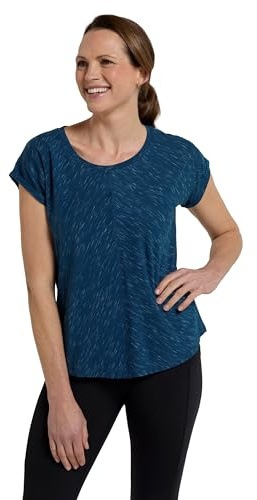 Mountain Warehouse Retreat Womens Slouch T-Shirt Dark Teal Women's Size 6
