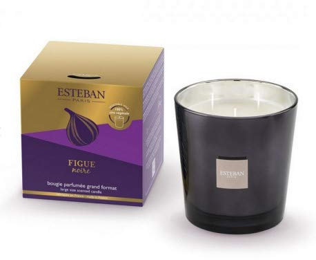 ESTEBAN Bougie parfumée 450 GR Figue Noire