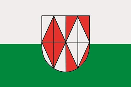 U24 Aufkleber Admont (Steiermark) Flagge Fahne 8 x 5 cm Autoaufkleber Sticker