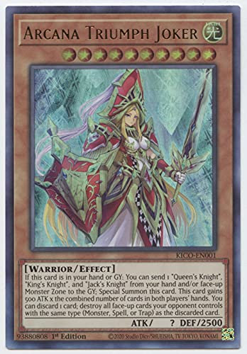 Arcana Triumph Joker - KICO-EN001 - Ultra Rare - 1. Edition