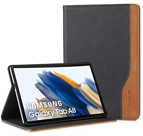 Acelive Funda Capa para Samsung Galaxy Tab A8 2021 10.5 Pulgadas Tablet SM-X200/SM-X205 con Trasera de TPU Suave Auto Sueño/Estela