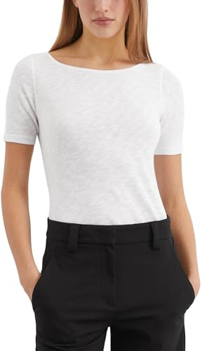 Marc O'Polo Damen B01226151399 T-Shirt, Weiß, XXL EU