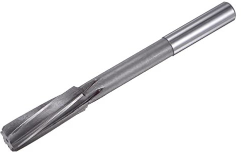 uxcell Reibahlen, 20 mm H7 4241 Hochgeschwindigkeitsstahl, Spiralnuten, Drehmaschine, Reibahle, Frässchneider
