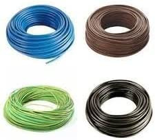 CAVO ELETTRICO UNIPOLARE N07V-K CAVO 1x1,5 mm² ISOLATO CON PVC - 4 MATASSE DA 25 METRI COLORE MARRONE - NERO - BLU - GIALLO VERDE FLESSIBILE
