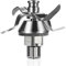 KMERCE Couteau Mélangeur Compatible avec Thermomix TM31, Lame de Rechange pour Vorwerk Thermomix, accessoires Robot Machine de Cuisine avec 4 Lames en Acier inoxydable et Brosse de Nettoyage