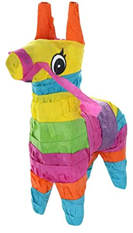 ABOOFAN Piñata Mexikanische Dekorationen Für Party Mexikaner Pinata-füller Pferd Pinata Spielzeug Geburtstagsballon Westliche Partydekorationen Hochzeitsdeko Kopierpapier Baby Statue Mini