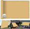 Sonnensegel Wasserdicht Rechteckig 4 x 7 m Sonnenschutz UV Schutz Windschutz Sonnensegel Schattennetz mit Befestigungsseile für Terrasse, Balkon, Pool und Garten, Beige