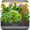 inbloom 12 Pods Hydroponics Growing System Kit, Herb Garden Planter Indoor Kit, Indoor Gardening Hydroponics Growing System with Pods, 4.2L Water Pump, Height Adjustable, Gifts for Woman, Black