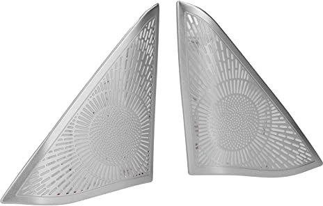 2 Stück Autotür-Lautsprecher-Abdeckungs-Ordnungsaufkleber, Aluminiumlegierung, Ersatz fürE-Klasse W212 2013–2016