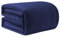 Good Nite Kuscheldecke Flauschig Decke Tagesdecken Sofadecke XXL Wohndecke Fleecedecke 200x230cm Marineblau Soft Warme Decken Fluffy Blanket