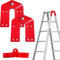 Loft Ladder Hinge, Aluminum Tie Rod, Loft Ladder Replacement Accessories, Step Ladder Hinge Replacement Kit for Herringbone Ladder, 2 Pieces