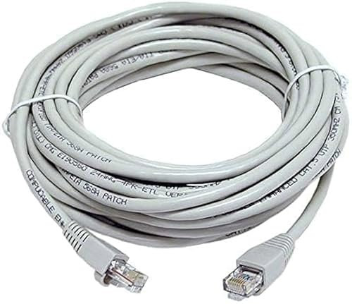 JUSTOP Value 40M Snagless Cat6 Ethernet Cable Network Gigabit High Speed Patch Cord - CCA, UTP Compatible With Router, Modem, Smart TV, PV, Laptop & Consoles