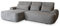 Robin Inspire Ecksofa Mit Schlaffunktion Bettkasten L Form Sofa Eckcouch Schlafcouch Freistehend Links Aldo Grau 266 x 160 x 87 cm