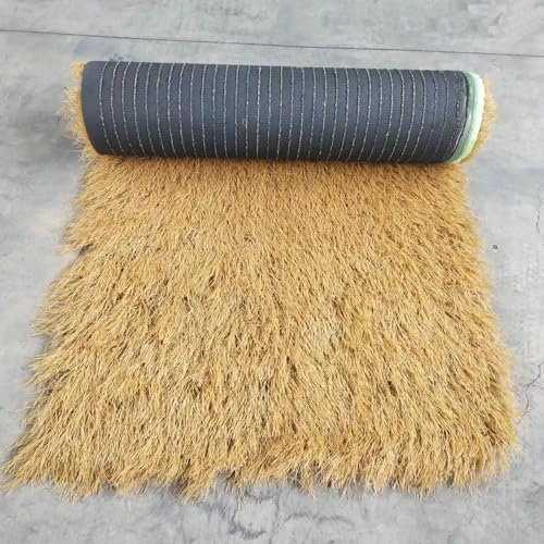 Rouleaux De Chaume De Palmier Artificiel De Style Mexicain Herbe De Canard Aveugle pour Toit De Chaume Extérieur Faux Gazon Moquette Gazon Artificiel Couverture en Fausse (Size : 1x3m(3.28x9.84ft))