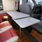 TRUNXUCL Wandklapptisch mit Kleiner Drehbarer Tischplatte, Wandtisch Klappbar mit Maximaler Tragkraft von 40 Kg für Wohnmobile, Camping Picknick im Freien