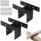AiVeUao Pergola Brackets Brackets for Connecting,Post Anchor Connector -2 pcs
