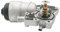 DLUKFOI Ölfiltergehäuse mit Thermostat kompatibel mit Audi A4 A6 Q5 VW Touareg Porsche 059115389G
