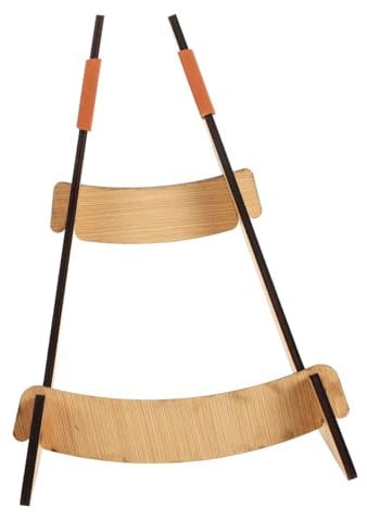 BESTonZON Guitar Stand Acoustic Guitars Tool Stand Guitar Pick Holder Guitar Holder Stand Guitar Rack Guitar Case Stand Instrument Display Rack Guitar Storage Rack Wood Chocolate