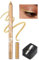 Jutqut Glitzer Gel Eyeliner, Gold Wasserfest Eye Pencil, Waterproof Long Lasting Liner Stick, Eyeliner Stift Wischfest Tattoo, Crème Glatt Metallisch Lidschattenstift, Wasserfester Eyeliner For Women