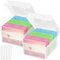 Lifewit Aufbewahrungsbox, Mehrfarbig 13x18cm 5R, Foto-Organizer, 9 innere Bildbehälter, durchs. Fotoboxen, Bastelbox f. Karten, Bilder, Stempel, Bürobedarf, mit 1 Blatt Etikettensticker，2er Pack
