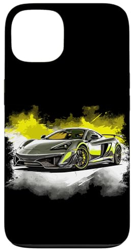 Hülle für iPhone 13 Supercar Exotic Sports Car Concept, Posterstil, Grafik für Jungen