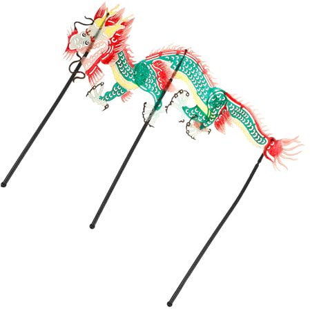 VICASKY Handgefertigte Chinesische Schattenspiel-Marionette Traditionelles Bastelset Aus Figurenspielzeug Für Junge Mädchen Frühe Bildung Und Bühnenrequisiten