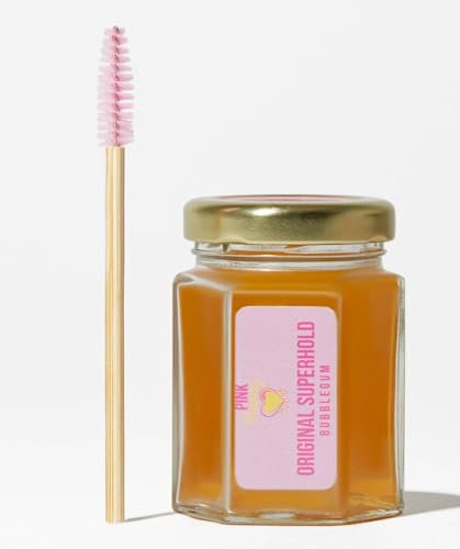 Pink Honey Queen Bee Original Superhold Brow Gel, 55ml, with Applicator Brush
