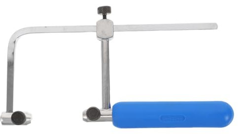TEHAUX Schmuckbügelsäge Aus Robustem Stahl Für Präzises Schneiden Für Schmuckherstellung Kurvensägen Und Laubsägen Ergonomischer Griff Für Bequemes Arbeiten