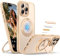 YINLAI Magnetic for iPhone 16 Pro Case with Kickstand Ring Holder, Compatible with Magsafe, Military-Grade Shockproof Protective Anti-slip Cover for iPhone 16 Pro, Desert Titanium