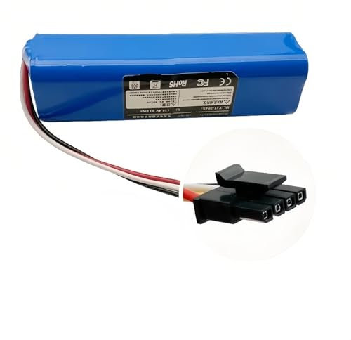 5200 mAh Lithium-Akku for Roboterstaubsauger, 14,4 V. Kompatibel mit Eufy Robovac L70, L10, Hybrid, T2190(5200mAh)