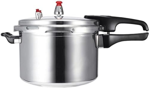 Olla a presión Antiadherente de Acero Inoxidable, Ideal para cocinar sopas, Carnes y Vapor, Apta para Todo Tipo de cocinas, incluida la inducción (4 L) (un Solo Color, 0,1 L)
