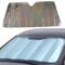 Windschutzscheiben Sonnenschutz, Sonnenschutz Auto Frontscheibe, Auto Abdeckung Windschutzscheibe, Faltbar Sonnenschirm 5-lagige Hitzeschutz Faltbar 140x70cm