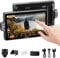 VILTROX DC-A1 2800 Nits Kamera Field Monitor Touchscreen mit 7 Full HD1920x1080 IPS 4K HDMI Loop In/Out, 3D LUTs Waveform Video Peaking Focus Assist, 170° Weitwinkel, Sonnenschutzhaube und Akku
