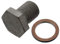 febi bilstein 100551 Ölablassschraube für Motor und / oder Getriebe, mit Dichtring, 1 Stück