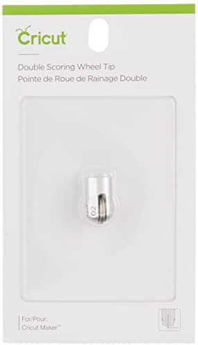 Cricut PC2005104 Doppelpunktspitze Double Scoring Wheel Tip, Papier, Multicolour, one size