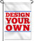 Anley doppelseitige benutzerdefinierte Garten Flagge 18 x 12,5 Zoll - drucken Sie Ihr eigenes Logo/Design/Wörter - angepasst Garten Fahnen Banner (nur Flagge)