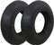 2x 4.00-6 Wheelbarrow Wheel Inner Tubes and Tyres 4.00x6 / 400x6