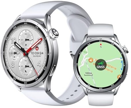 XIAOMI Watch S5 46 mm, Smartwatch Uomo/Donna, AMOLED 1,48, Argento | Fitness Tracker, Sonno, 21 Giorni, 150+ Sport, GPS Dual-Band, Android&iOS