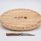 ALL SPORT VINTAGE - Planche Apéro Rugby - Livrée avec Son Couteau - Bois De Hêtre. Marque française.