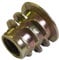 M4 M5 M6 M8 M10 THREADED HEX DRIVE INSERT FIXING TYPE D WOOD SCREW INSERTS NUTS (M6 x 10mm)