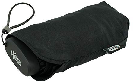 iX-brella Ultra Small 15cm kleiner Taschenschirm im Handy Format - black