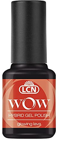 LCN WOW Hybrid Gel Polish Elements 8ml (Nr. 770-glowing lava (coralle goldschimmer))