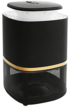 Lampe UV Anti Moustiques électrique - VENTEO - Noir - Adulte - Bac récupérateur de moustiques - 3 Vitesses - Lampe Anti-Moustique Portable - Barrière Contre Les Insectes