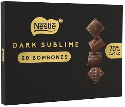 NESTLÉ DARK bombones chocolate negro estuche 143g