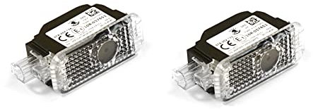 Skoda 5E3052133H Einstiegsleuchten LED Türleuchten Logo Projektor vorn, mit Projektion Markenschriftzug
