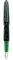 DIPLOMAT ELOX Füllfederhalter F/Handgefertigt/mit Geschenkbox/Füllhalter Füller Fountain Pen/Füllfederhalter/Farbe: Schwarz Grün, 1 Stück (1er Pack)