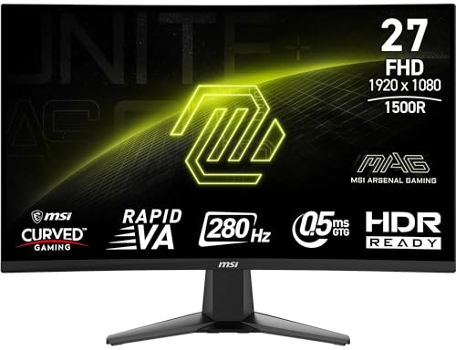 MSI 9S6-3CE01M-014 Gaming Monitor, Full HD, 27 Inch